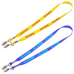 Full Color Double-Ended 1/2 Inch Lanyard