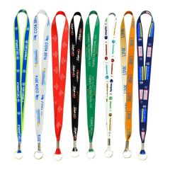 Full Color Imprint Smooth Dye Sublimation Lanyard  3/4 Inch  ...