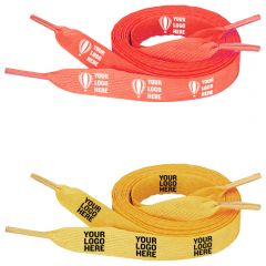 Full Color Shoelaces - 1/2 Inch W X 40 Inch L