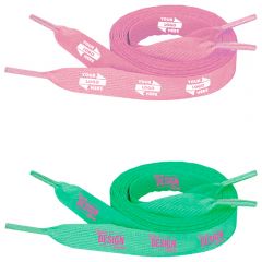 Full Color Shoelaces - 3/8 Inch W X 54 Inch L