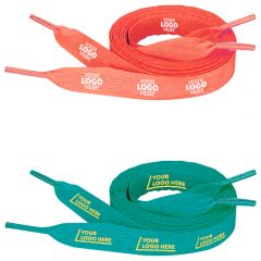 Full Color Shoelaces - 3/8 Inch W X 60 Inch L