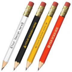 Golf Pencil - Hex With Eraser