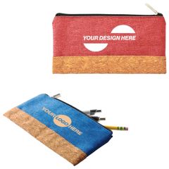 Heather Pouch With Cork Combo