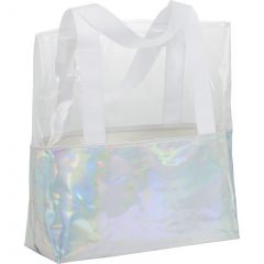 Holographic Boat Tote