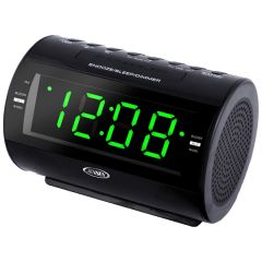 Jensen Am/Fm Dual Alarm Clock Radio With Nature Sounds