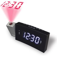 Jensen Digital Dual Alarm Projection Clock Radio