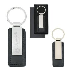 Key Tag In Leather