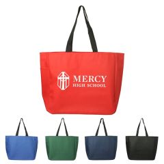 Metro Polyester Tote Bag 13 Inch W X 12 Inch H X 6.5 Inch D