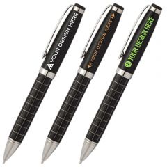 Onyx Grid Metal Pens
