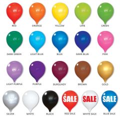Permashine 13 Inch  Replacement Balloons (for Bouquet Kits Only)