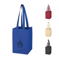 Recyclable Non-Woven Wine Bag For Four