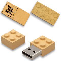 Recycled Plastic Lego USB