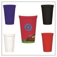 Regular Solid-Colored Arena Cup - 12 Oz.