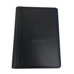 Riverdale Deluxe Padfolio With 1 Inch -3 Ring Binder And Zipper C