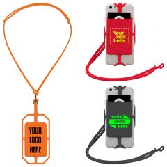 Silicone Rfid Card Holder With Lanyard