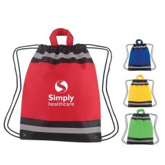 Small Sleek Sports Bag With Reflective Strip