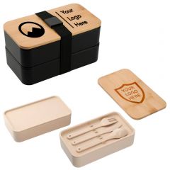 Stackable Bamboo Fiber Bento Box