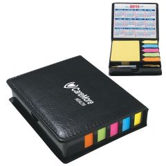Sticky Notes In A Case With Pen