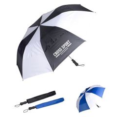 Sturdy 58 Inch  Vented Auto Open Golf Umbrella
