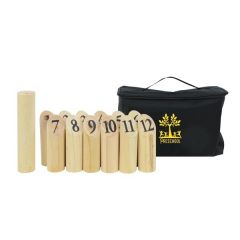 Toss It Wooden Numbered Block Yard Game