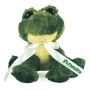 10 Inch Fantabulous Frog With Ribbon and One Color Imprint