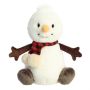 10 Inch Snowman With Scarf