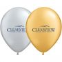 11 Inch  Metallic/Pearl Latex Balloons