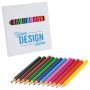 12-Piece Colored Pencil Set