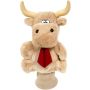 15 Inch Bull Golf Club Cover With Tie and One Color Imprint