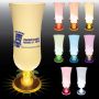 15 Oz Acrylic Light-Up Novelty Base Hurricane Glass