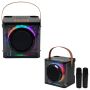 15W Karaoke Wireless Speaker With 2 Mics