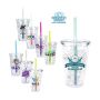 16 Oz Victory Acrylic Tumbler With Mood Straw, Full Colo