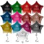 18 Inch  Star-Shaped Mylar Balloon 1 Color 1 Side