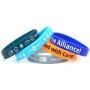 1/2 Inch Screen Printed Custom Wristbands - 5 Business Days