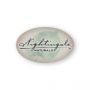 1 3/4 Inch   X 2 3/4 Inch Oval Button Full Color