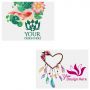 1.5 Inch  X 3 Inch  Custom Temporary Tattoos- 24 Hour Rush Delivery!