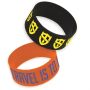 1 Inch Embossed Printed Silicone Wristband