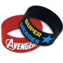1 Inch Screen Printed Silicone Wristband