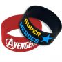 1 Inch  Screen Printed Silicone Wristbands - 5 Business Days