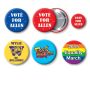 2-1/4 Inch Imprinted Button