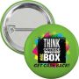 2 1/4 Inch Laminated Round Safety Cello Buttons