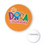 2 1/4 Inch  Round Poly Button