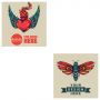 2.5 Inch  X 2.5 Inch  Custom Temporary Tattoos