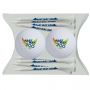 2-Ball 12-Tee Pillow Pack