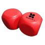 2 Inch Dice-Shaped Stress Ball