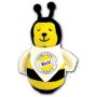 3 Inch Bee Magnet With Bandana and Full Color Imprint