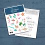 3 Inch X 4 Inch Self-Header Temporary Tattoo Sheet
