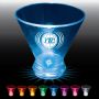 3 Oz Plastic Light Up Stemless Martini Glass