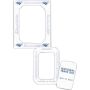 4 Inch X 5.25 Inch 3 In 1 Color-Me Magnet Frame