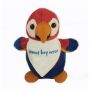 5 Inch Baby Parrot With Bandana and One Color Imprint